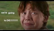Ron Weasley making funny faces for 57 seconds straight #shorts