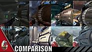Halo 1-5 Rocket Launcher Comparison (All Halo Games Included)