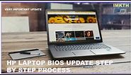 How to Update the System BIOS in an HP Laptop Step by Step Process 2020
