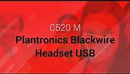 C520 M Plantronics Blackwire Headset USB -- na LojaMundi.com.br