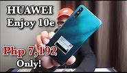 HUAWEI Enjoy 10e | Budget Smartphone 2020 | Unboxing and Basic Review | Bay Fam Tv