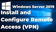 24. Install and Configure Remote Access VPN on Windows Server 2019
