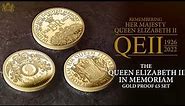 24 Carat Gold Coin Set: Queen Elizabeth II In Memoriam