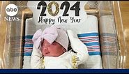 First baby born in 2024