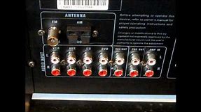 STEREO HOOK UP ( Tuner EQ And Receiver Amp Wiring ) PART 1