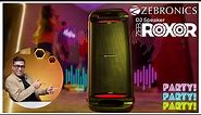 Zeb Roxor Party Speaker | Rockstar Party Speaker | Dolby Audio Speaker