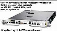 Cisco ASR 9000 Route Switch Processor 880 Slot Fabric - Control processor - plug-in module