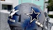 CUSTOM Dallas Cowboys mini Football helmet ⭐️🏈