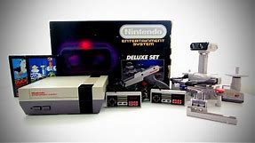 Nintendo NES Deluxe Set Unboxing (1985)