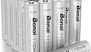 BONAI 1100mAh AAA Rechargeable Batteries 24 Pack 1.2V Ni-MH Rechargeable AAA Batteries high Capacity - Triple a Batteries