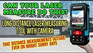 Best Outdoor Laser Distance Measure for the Money with Built in Camera Mileseey S20 Distance Meter