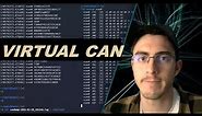 CAN-utils over VCAN | Virtual CAN Interface Tutorial | Linux SocketCAN