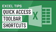 Excel Quick Tip: Quick Access Toolbar Shortcuts