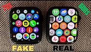 Fake vs Real Apple Watch Series 8 GPS 45m / How to spot fake Apple Watch