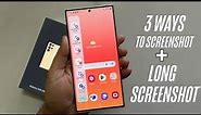 How to Screenshot on Samsung Galaxy S24/S24+/S24 Ultra 5G - 3 Ways Plus Long screenshot