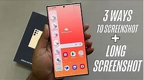 How to Screenshot on Samsung Galaxy S24/S24+/S24 Ultra 5G - 3 Ways Plus Long screenshot