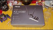 Asus AX3000 Benchmark, Test & Review (PCE-AX58BT) Next-Gen WiFi 6 Dual Band PCIe Wireless Adapter