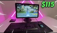 Building The BEST Gaming Setup With Only $115