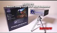 AAXA P8 Smart 1080p LED DLP Mini Pico Projector REVIEW