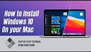 How to install Windows 10 on your Mac - Tutorial 2021