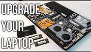 Upgrading Your Laptop - CPU / Graphics / RAM / Disk