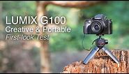 New Panasonic LUMIX G100 | Hands-on overview