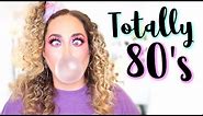 TOTALLY 80's HAIR TUTORIAL | HALLOWEEN