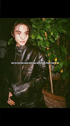 HYUNJIN WAS DRUNK IN THESE PHOTOS OMGGGG😭😭😭😭 #hyunjin #straykids #kpop