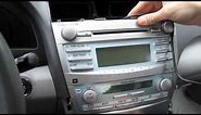 GTA Car Kits - Toyota Camry 2007-2011 install of iPhone, Ipod and AUX adapter for factory stereo