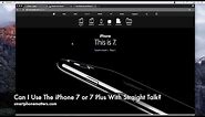Can I Use The iPhone 7 or 7 Plus With Straight Talk?