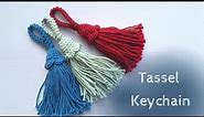 Tassel Keychain - How to crochet a keychain | Detailed tutorial for beginners