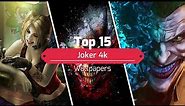Top 15 Joker 4k Wallpapers | 2021