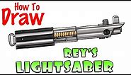 How to Draw Anakin's Lightsaber