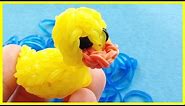 Rainbow Loom Charms: 3D Rubber Ducky : How to make with loom bands