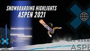 BEST OF SNOWBOARDING | X Games Aspen 2021