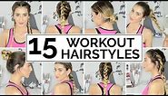 15 Easy Workout Hairstyles