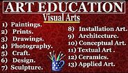 🤡"Visual Arts"-One Type of Arts.Various Forms of Visual Arts with Examples and Pictures. #VisualArts