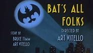 Art Vitello’s “Bat’s All Folks” (1990) | Tiny Toons Adventures