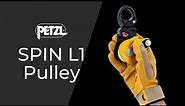 Petzl SPIN L1 very efficient single pulley with swivel Model# P001BA00