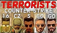 Evolution of Terrorists in Counter-Strike Games