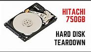 Unveiling the Secrets: Journey into the Heart of a Hitachi 750GB 2.5'' HDD - Hard Disk Teardown