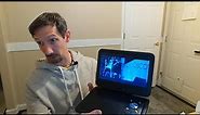 Portable DVD player with 10 5IN screen unboxing | YOTON PORTABLE DVD PLAYER REVIEW AMAZON PRODUCT