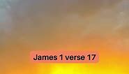 Every Good Gift Comes From God | Bible Verse | James 1:17 #christianliving #bibleverseoftheday