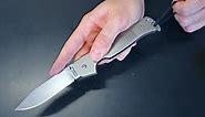 Cold Steel Pocket Bushman - Strangest Folding Knife Mechanism Ever Made #20