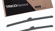 TRICO Diamond 2 Pack, 26" and 22" High Performance Replacement Windshield Wiper Blades (25-2622)