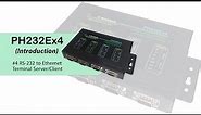 PH232Ex4 Serial RS232 to Ethernet Converter