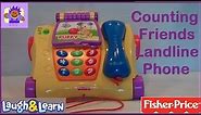 2009 Fisher Price Laugh and Learn Counting Friends Pull and Roll Along Toy Phone