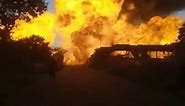 Watch: Video captures moment gas tanker explodes in Johannesburg, killing 8