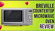 Breville BMO650SIL the Compact Wave Soft Close Countertop Microwave Oven Review