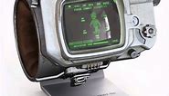 The Official @FalloutOnPrime Series Pip-Boy Die-Cast Replica is NOW AVAILABLE! A 1:1 replica from the show with a fully working TFT LCD screen and an in-universe alarm clock function, this wearable pip boy is truly S.P.E.C.I.A.L. @Fallout | Bethesda Gear International